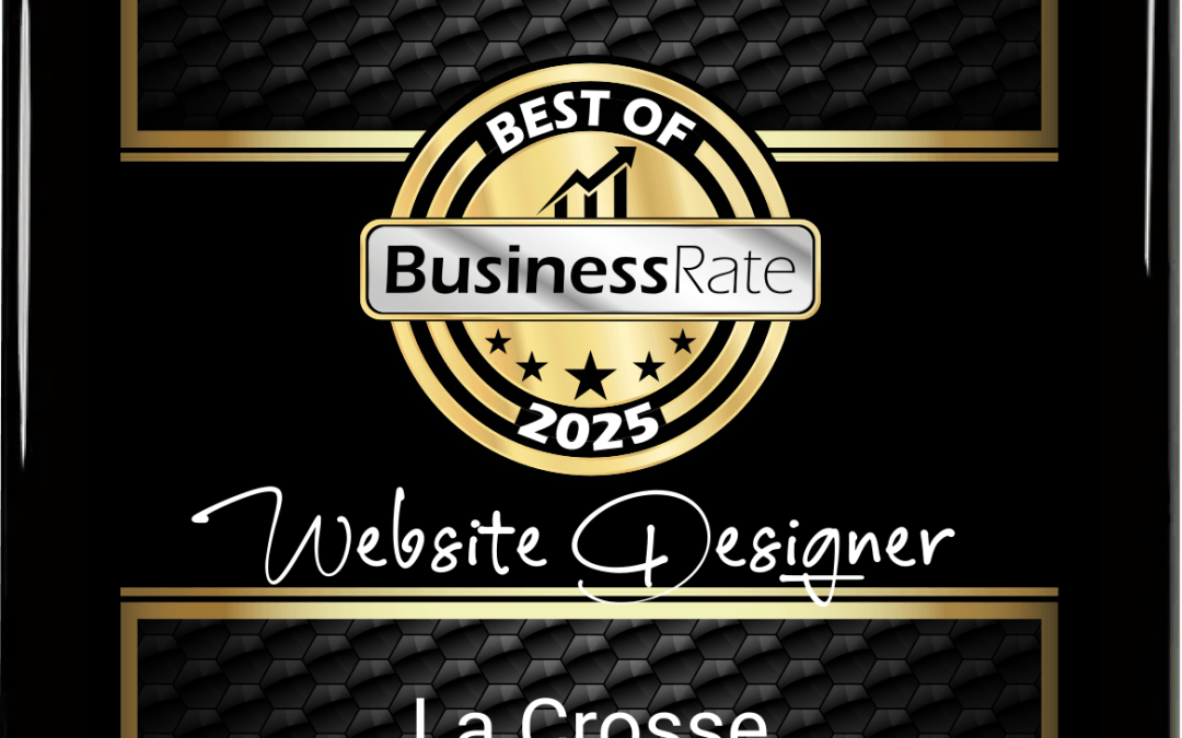 Best Web Designer in the La Crosse Area | Award