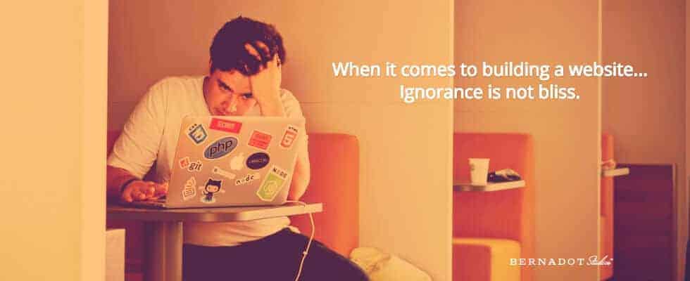 Thinking of building your own website? Don’t make these 9 common mistakes…